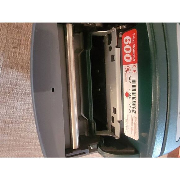 Vintage Polaroid Hunter Green One Step Express 600 Instant Film Camera - Picture 5 of 7